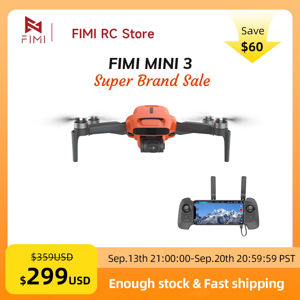 Drone Camera 4K - طائرة بدون طيار FIMI MINI 3