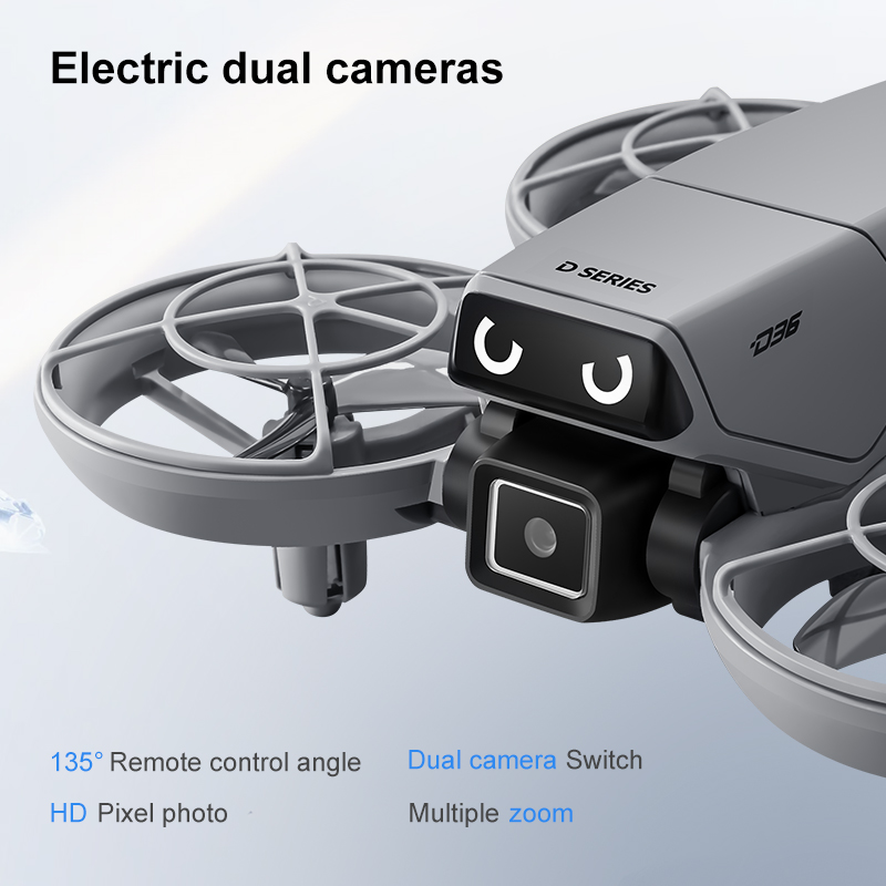 طائرة بدون طيار D36 الأصلية بد - مراجعة Drone Camera Professional وسعره