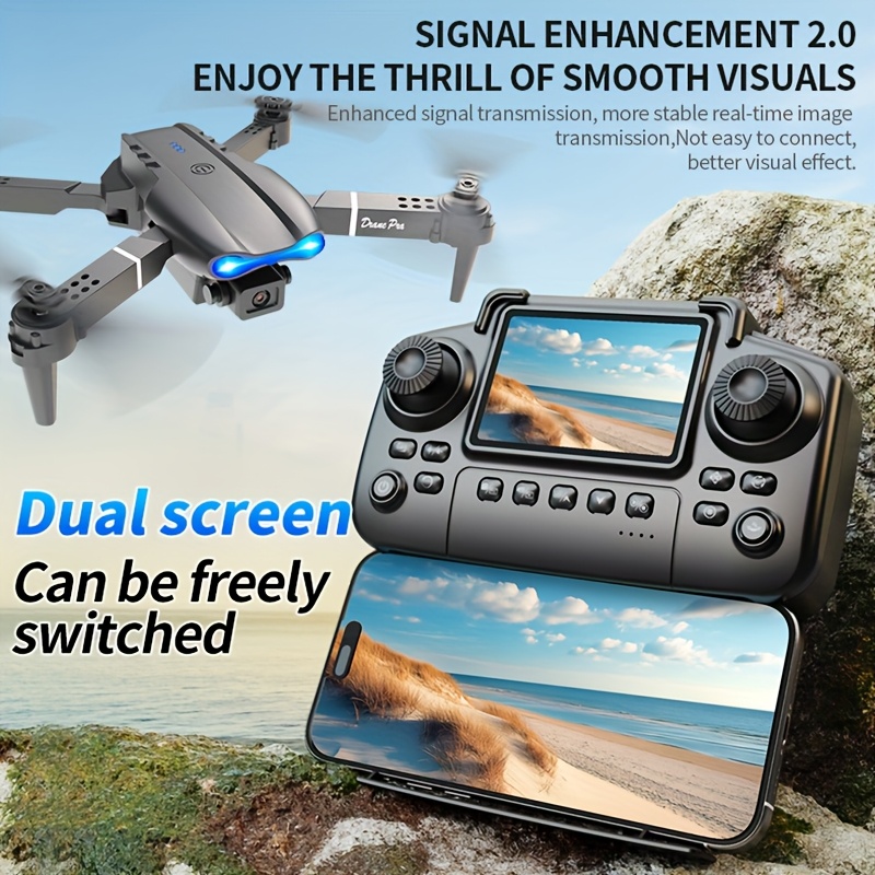 طائرة E99PRO MAX بدون طيار الم - مراجعة Drone Camera 4K وسعره