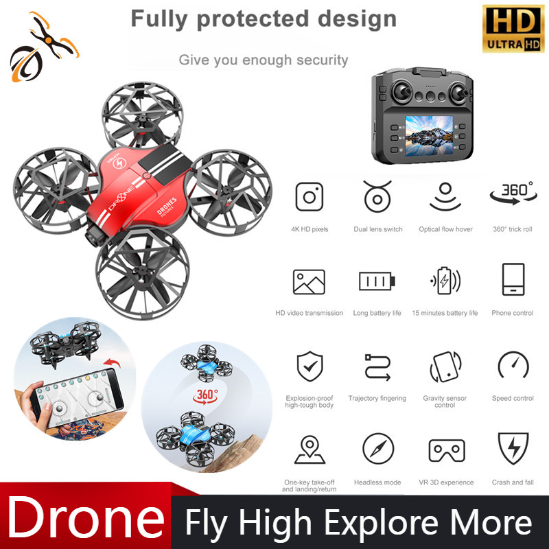 طائرة بدون طيار صغيرة جديدة 81 - مراجعة Drone Camera Wide Angle وسعره
