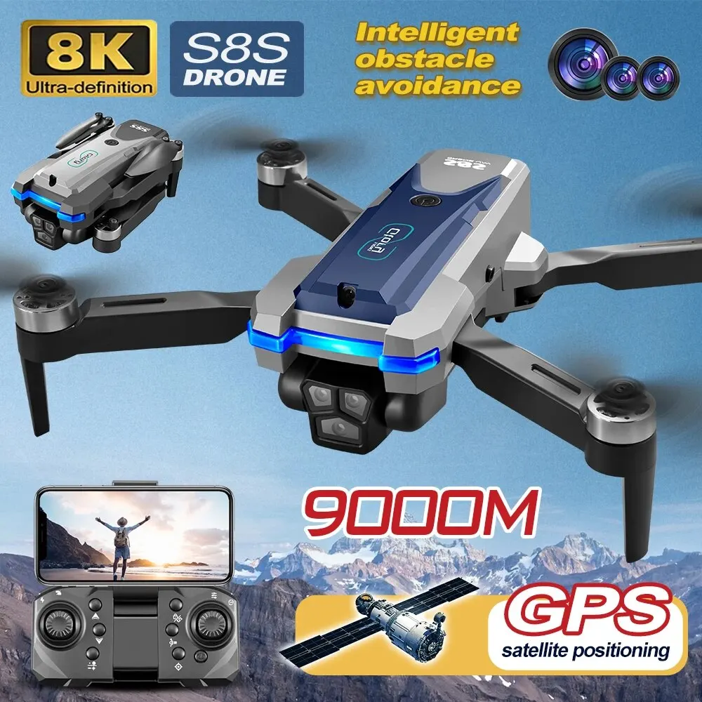 طائرة بدون طيار بنظام تحديد ال - مراجعة Drone Camera Wide Angle وسعره